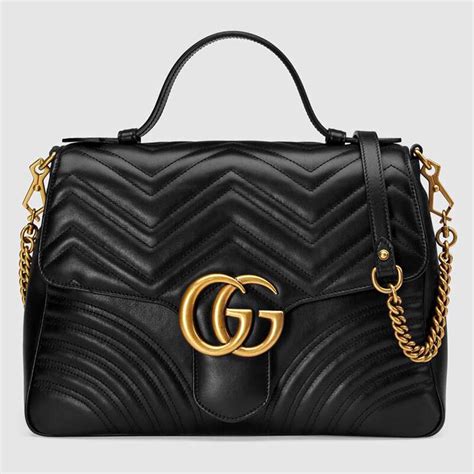 schwarze gucci tasche|gucci bag price real.